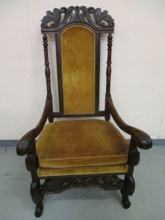 6547 - Kreslo cca 1850 Ok stav  -  6 500 kc 